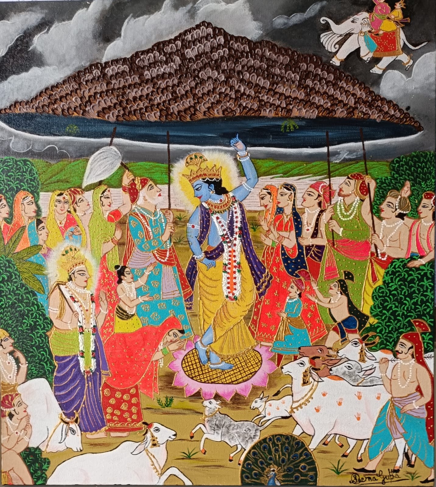 Shade of Divinity 20" x 18"